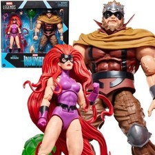 Inhumans Marvel Legends Medusa & Marvel   s Gorgon 6-Inch Action Figures 2-Pack