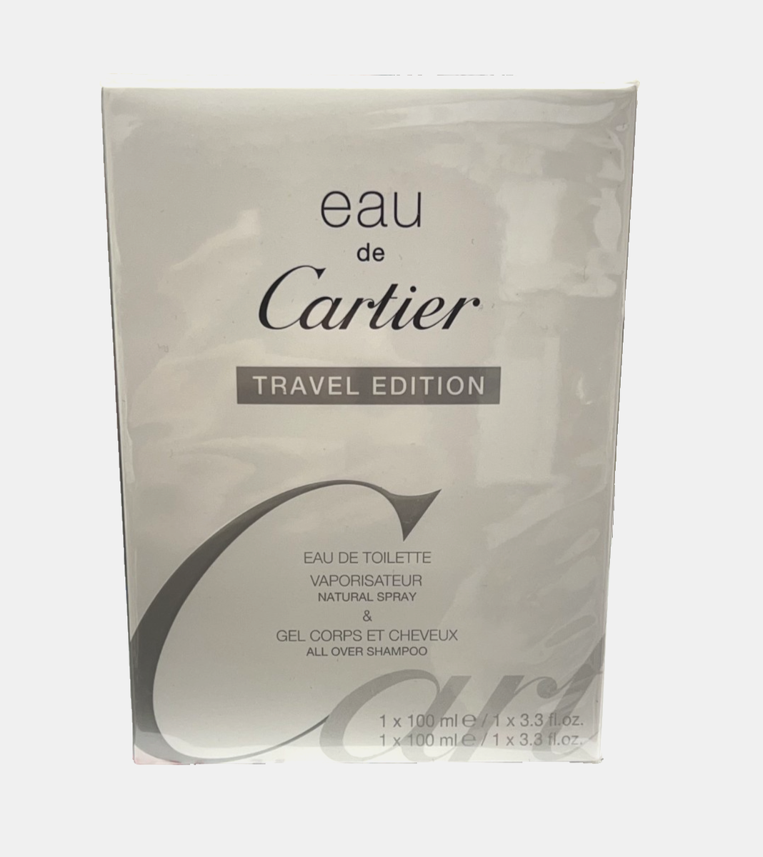 Cartier Unisex Eau De Cartier 2pc 3.3oz EDT, 3.3oz All Over