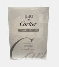 Cartier Unisex Eau De Cartier 2pc 3.3oz EDT, 3.3oz All Over Shampoo
