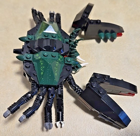 Retired Lego 7774 Aqua Raiders Crab Crusher 1 Figure Partial Set NO Manual Box