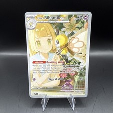 Pokemon Lillie's Ribombee 164/159 Illustration Rare Journey Together NM on eBay