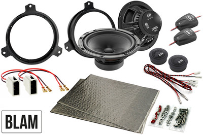Toyota Aygo, Citroen C1, Peugeot 108 165mm  BLAM EXPRESS speaker upgrade kit
