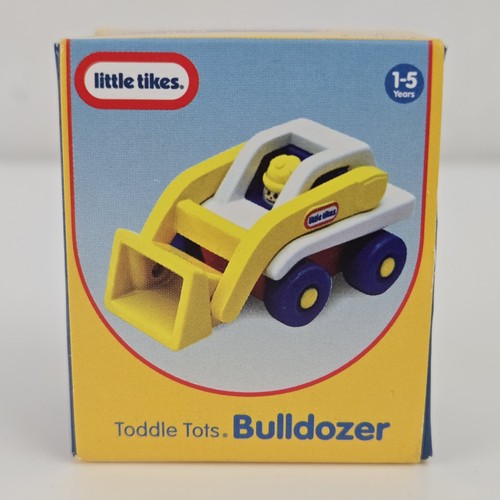 SERIE 2 Nuovo LITTLE TIKES Toddle Tots BULLDOZER + Scatola Miniatura Giocattolo Mini Versi - Foto 6 di 11