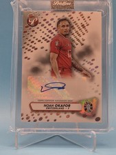 2023 Topps Pristine Road to UEFA Euro 2024, Noah Okafor Auto, #PA-NO 🇨🇭 