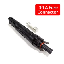 Solar Panel Fuse Holder Inline MC4 30A Waterproof Campervan FOR Renogy Victron