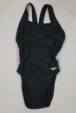 SPEEDO Pro LT Youth One Piece Swimsuit / Bathing Suit - SIZE 26 - Black
