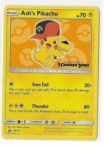 Pikachu Ash Card | eBay