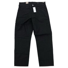 Levi's Canvas Workwear 565 Loose Straight Utility Pants Black Stretch Fit