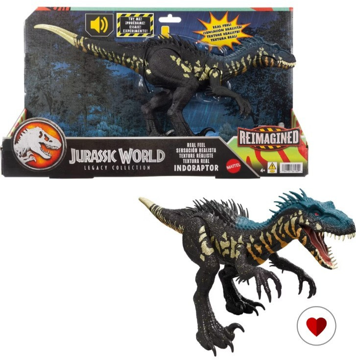 Jurassic World Reimagined Indoraptor Dinosaur Action Figure