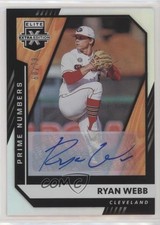 2021 Elite Extra Edition Prime Numbers B Signatures 60/73 Ryan Webb Auto a8r