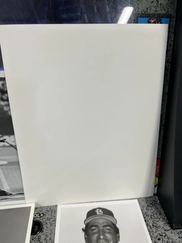 Tarjeta 3x5 autografiada firmada por Jack Clark de los Gigantes Cardenales + 4 fotografías de colección Foto 3 de 4