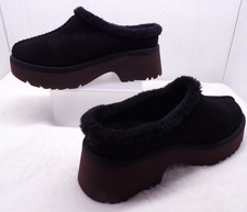 UGG Black Heights Women's Size US 8 Cozy Clog Chunky Mule Slip On