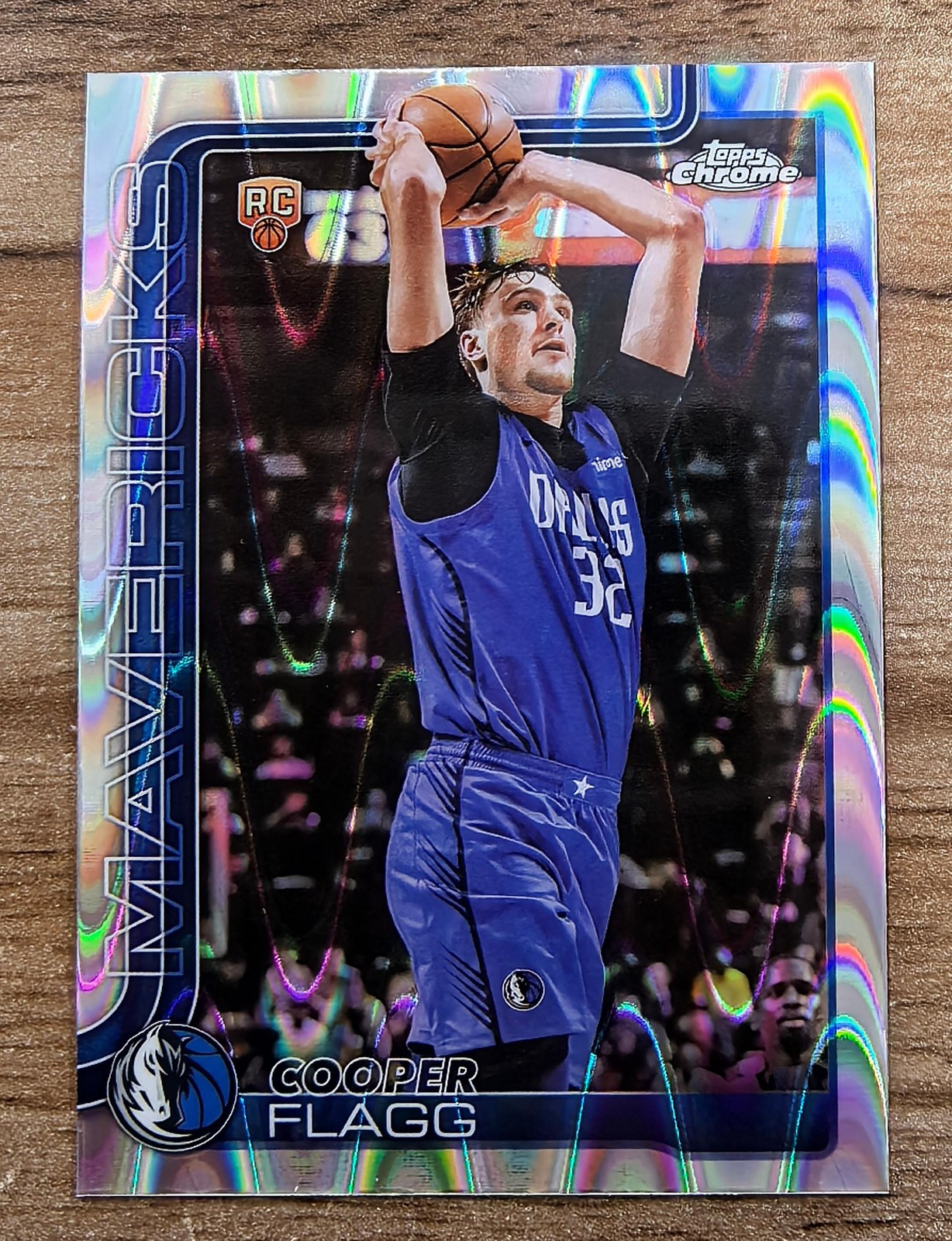 2025-26 Topps Chrome Cooper Flagg RC Rookie #251 Raywave
