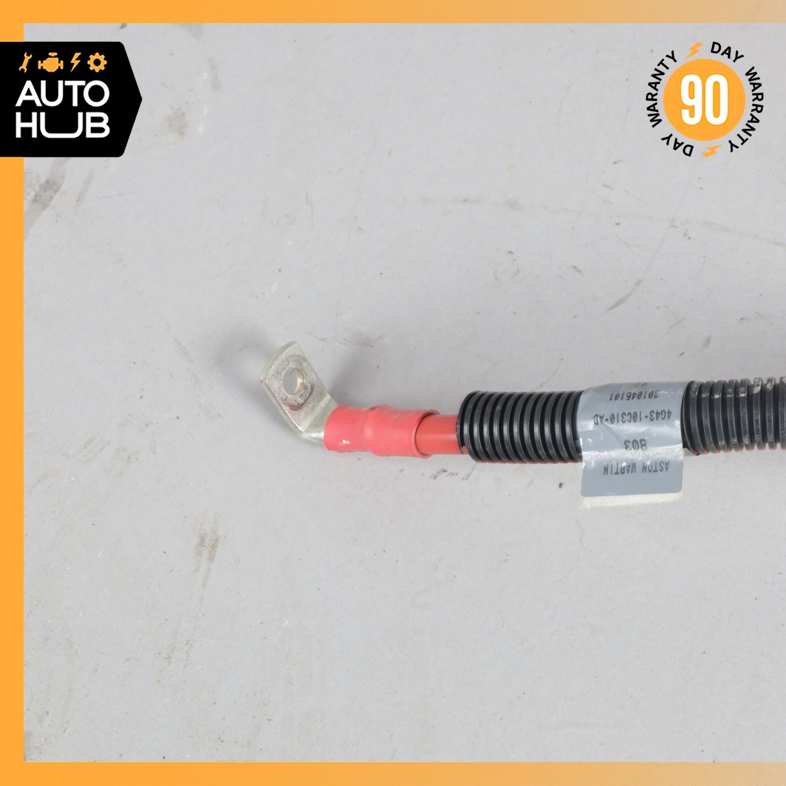 05-08 Aston Martin DB9 Battery Starter Alternator Cable Harness OEM 34k