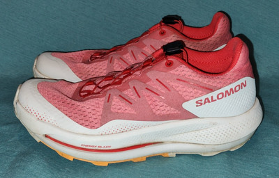 Salomon Pulsar Trail 417497 Trail Running Hiking Low Shoes Tea Rose Size 5.5
