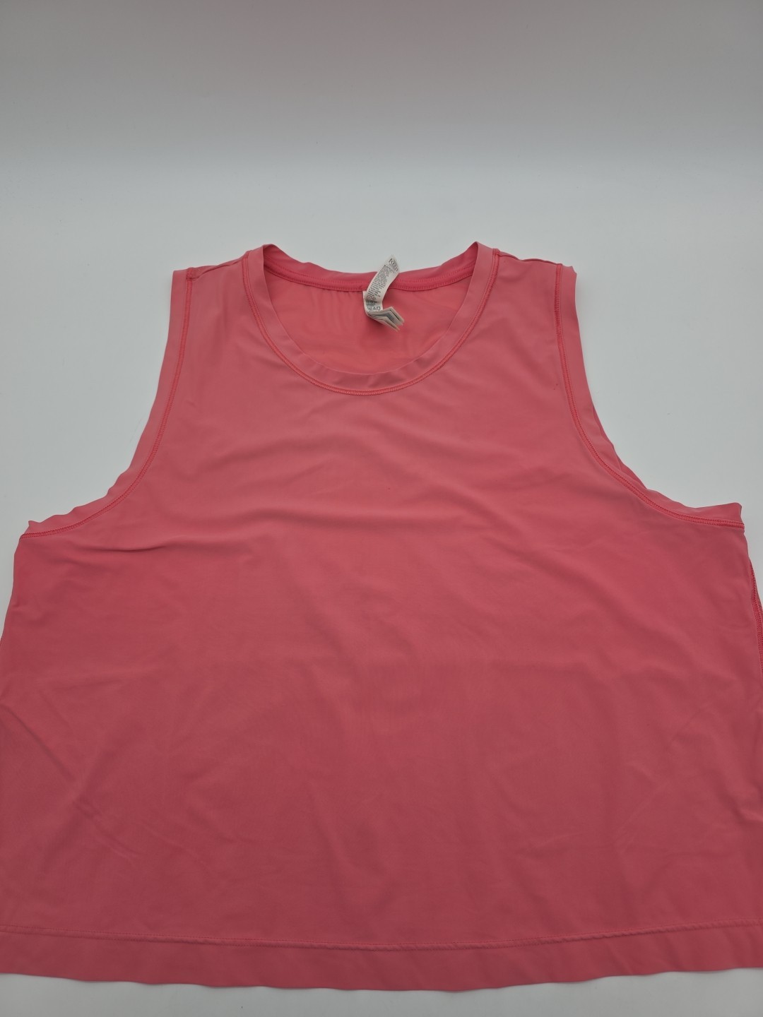 Athleta Tank Top Women Large Pink Solid..#37709