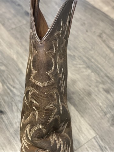 Ariat Mens Boots Heritage Brown Leather Western Cowboy Size 13 EE US 10002204 - Picture 10 of 19