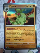 Flygon 053/094 Phantasmal Flames R Holo NM Pokemon