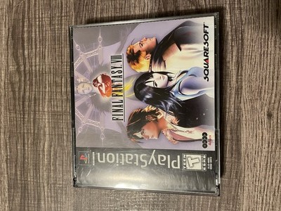 Squaresoft Final Fantasy VIII PS1 NTSC-U/C T-Teen 1999 RPG 4 Discs Manual