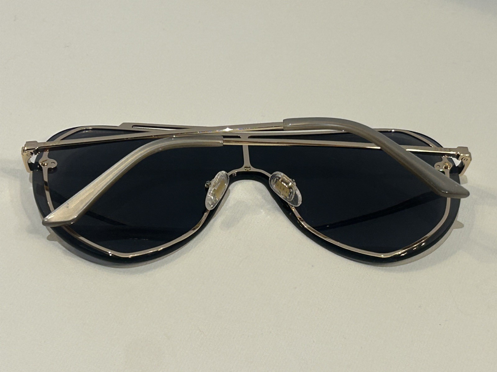 Diff Aviator IMANI Gold Frames & Brilliant Gold P… - image 5