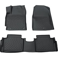 3D TPE All-Weather Floor Mats for 2017-2020 Hyundai Elantra, Full Coverage
