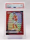 BO NIX 2024 PANINI PRIZM ROOKIE RED WAVE /149 #309 BRONCOS PSA 9 MINT Q0282