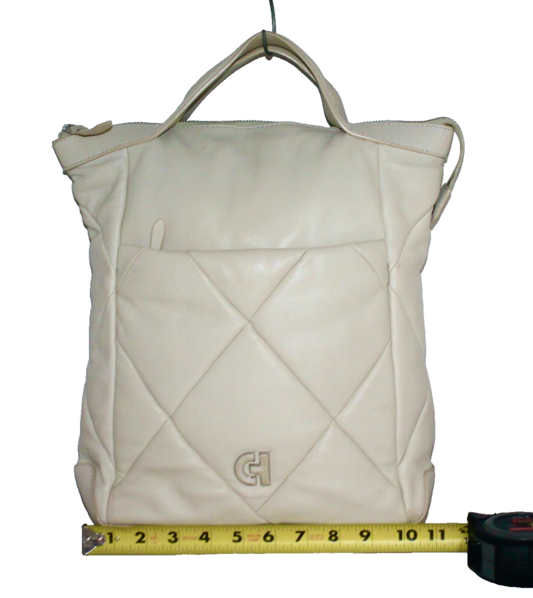 COLE HAAN Grand Ambition Puff Quilted Leather Convertible  display picture 2