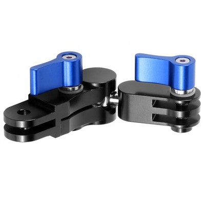 CNC Adapter Swivel Arm Mount Ball Joint Stand for GoPro Hero 8/7/6/5/4 Camera