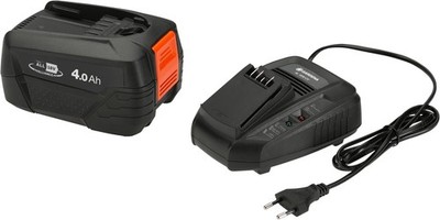 Gardena Bosch Battery Starter Kit P4A PBA 18V/72 + AL 1830 CV Husqvarna 14908