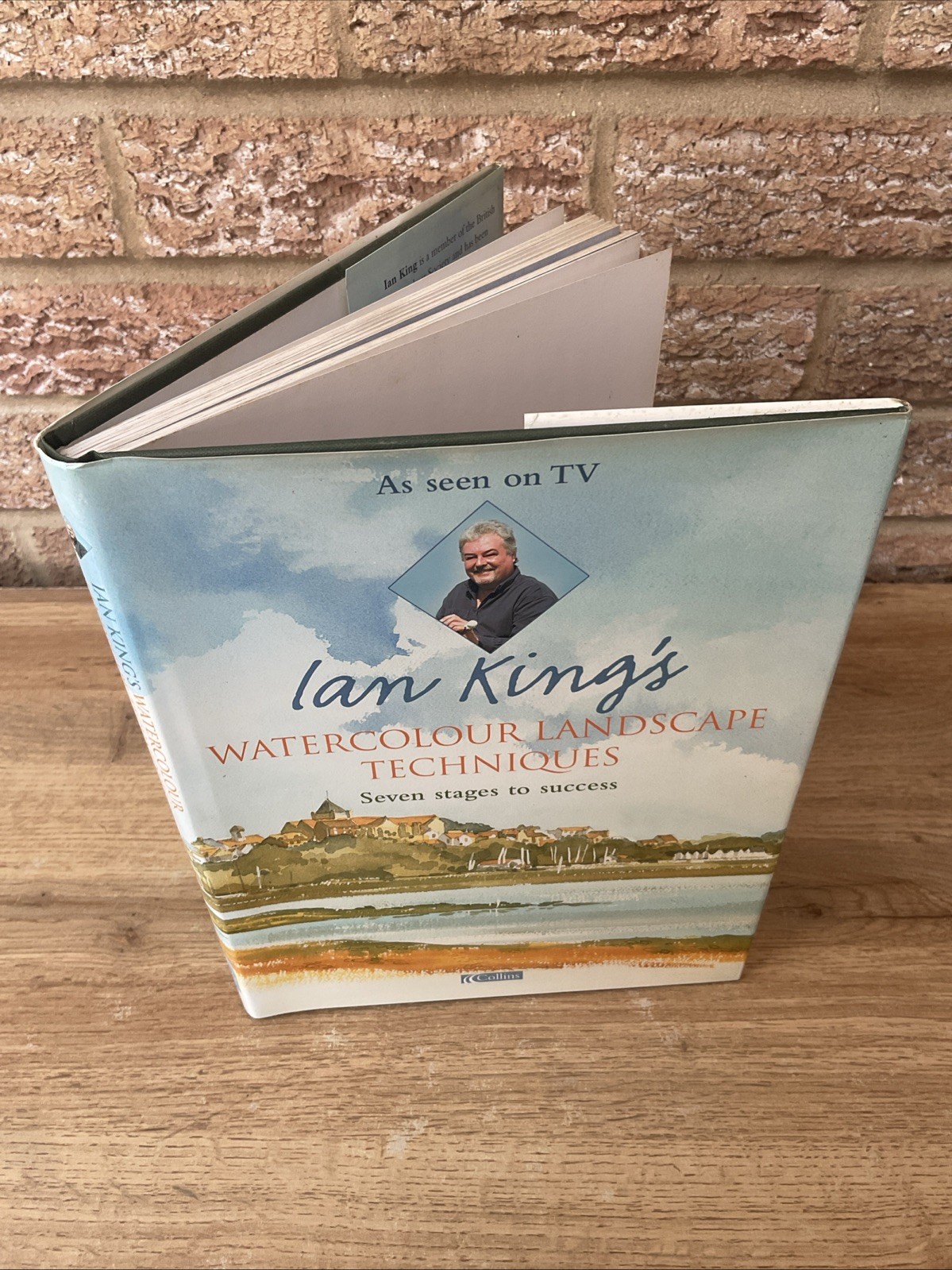 Ian King’s Watercolour Landscape Techniques SIGNED  HB DJ 2003 Harper Collins