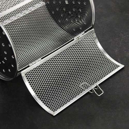 Stainless Steel Rotisserie Grill Roaster Drum Oven Basket for BBQ Roast Baking - Picture 5 of 8