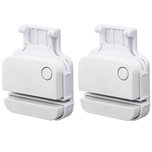 Staffa Porta Garage ABS Compatibile con Anello Allarme Sensori Contatto 2a Generazione - Foto 3 di 8