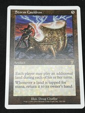 Magic the Gathering MTG Storm Cauldron Artifact Core Set 7th Edition Rare