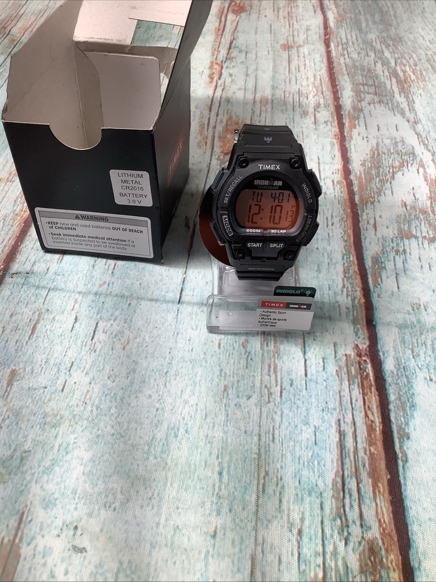 Timex T5K196 Men's Ironman Endure 30 Shock 42mm Watch