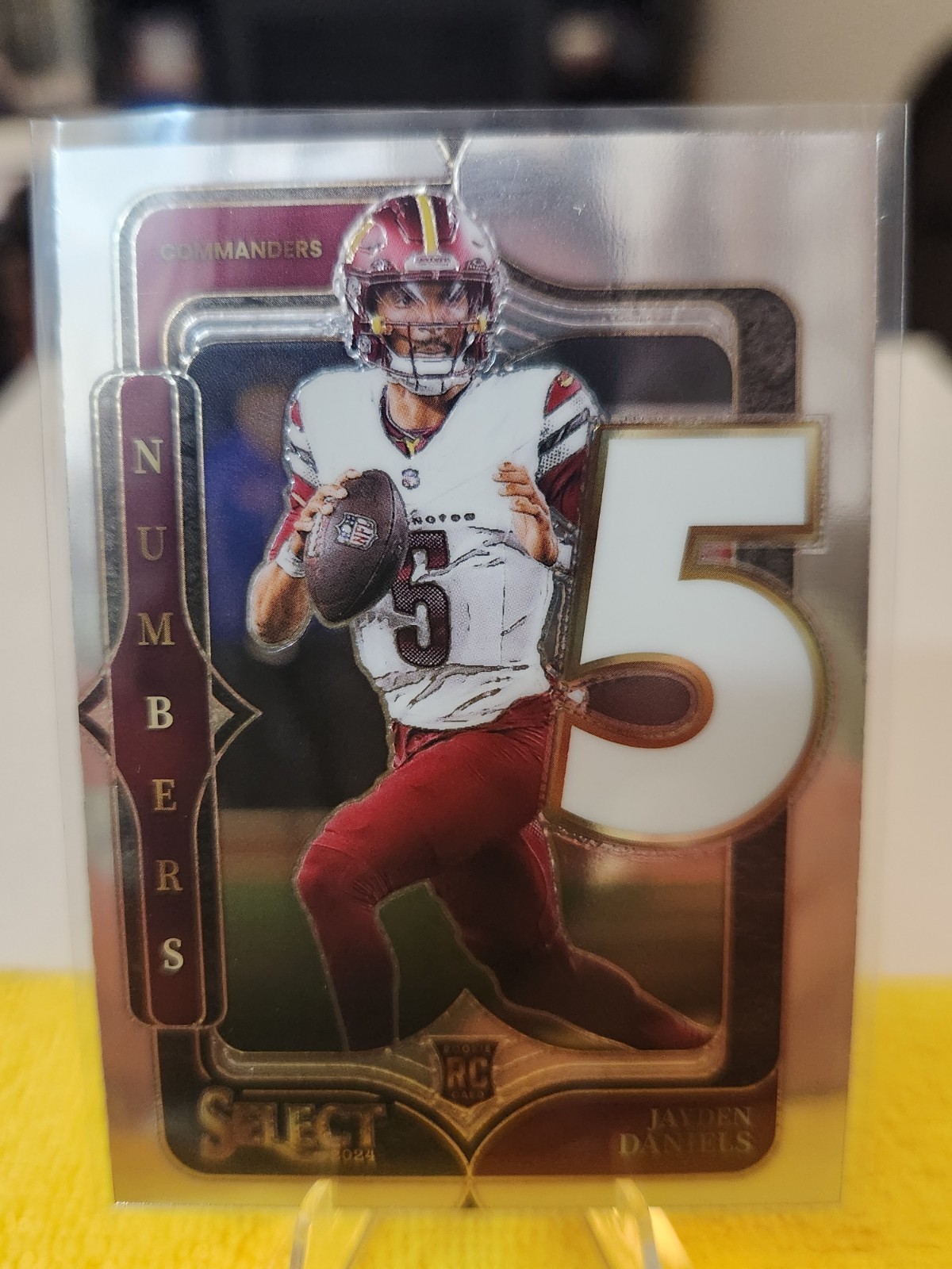 2024 Panini Select - Select Numbers Jayden Daniels #23 (RC)