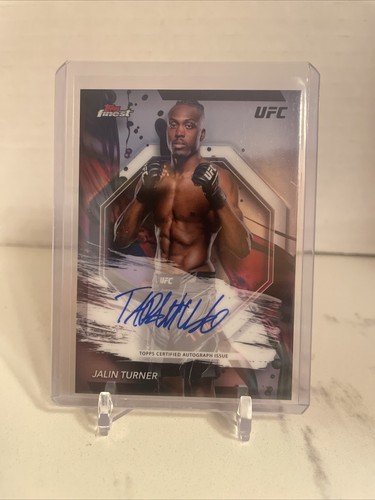 2024 Topps Finest UFC - Autographs Jalin Turner #FA-JTR (AU)