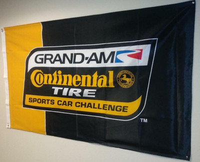 CONTINENTAL GRAND AM FLAGS 3FT X 5FT  IMSA SCCA SVRA HSR VARA SPORTS CAR RACING