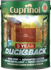 Cuprinol 5 Year Ducksback - All Colours - 5 Litres