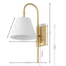 Safavieh RHOEVA 10.5" WALL SCONCE, Reduced Price 2172782473 SCN4145A