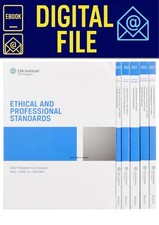 2021 CFA Program Curriculum Level III Vol 1 Box set