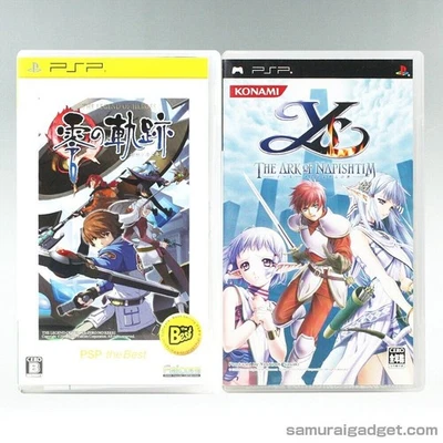 The Legend of Heroes Zero no Kiseki & Ys 6 -VI-The Ark of Napishtim PSP the Best - Photo 1/4
