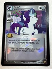 Rarity, Attention Horse SUPER RARE FOIL #72 - Equestrian Odysseys