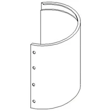 71367407 Door, Tailings Elevator; Solid