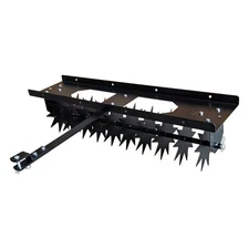 Yard Tuff Spike Lawn Aerator, Pin-Style Hitch for Mowers and ATVs, 40 Inch Wide