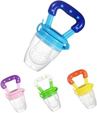 Baby Feeding Dummy Nibbles Fresh Food Fruit Feeder Weaning Nutrition Pacifier UK