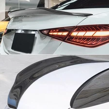 FOR 22-25 MERCEDES BENZ W206 C300 C43 SEDAN PSM REAL CARBON FIBER TRUNK SPOILER