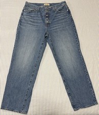 Madewell NWOT The Perfect Vintage Straight Jean Light Wash Button Fly Size 31