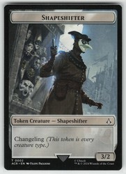 Shapeshifter Token 002 Universes Beyond: Assassin's Creed