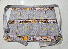 Durable Cotton Egg Collecting Apron with 10 Pockets, for Chicken, Duck, Goose