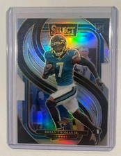 2024 Panini Select Premier Level Brian Thomas Jr. Die Cut Silver Prizm (RC) #143